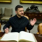 Володимир Зеленський у Білому домі під час візиту до Вашингтона