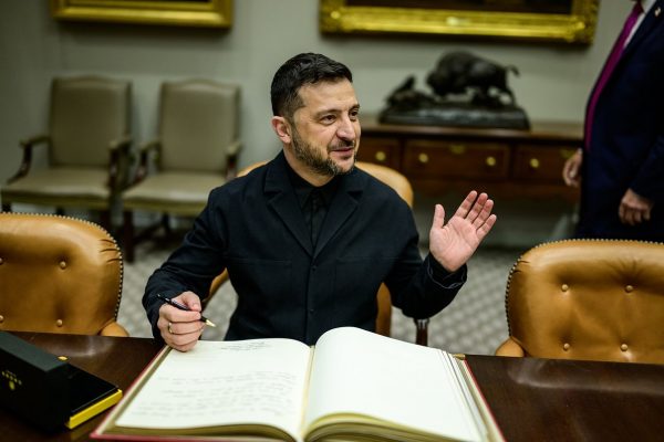 Володимир Зеленський у Білому домі під час візиту до Вашингтона