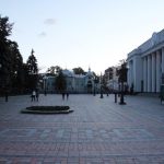 Будівля Верховної Ради на вулиці Грушевського в Києві
