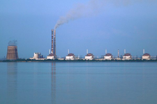 Запорізька АЕС у Енергодарі, архівне фото довоєнних років