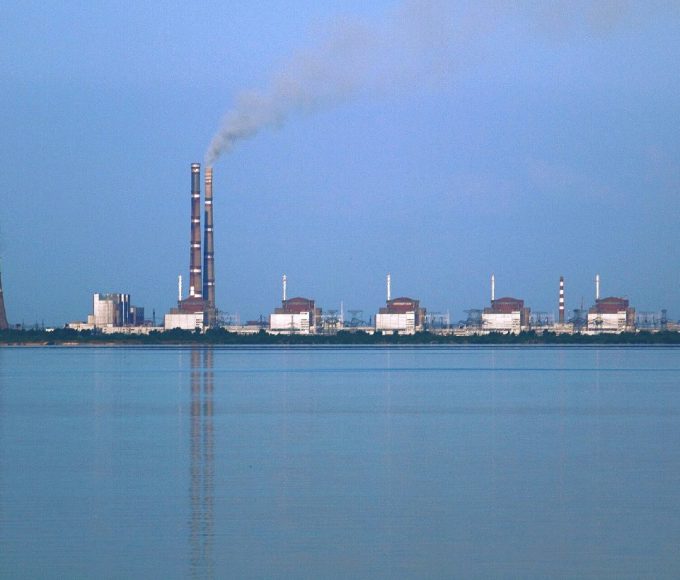 Запорізька АЕС у Енергодарі, архівне фото довоєнних років