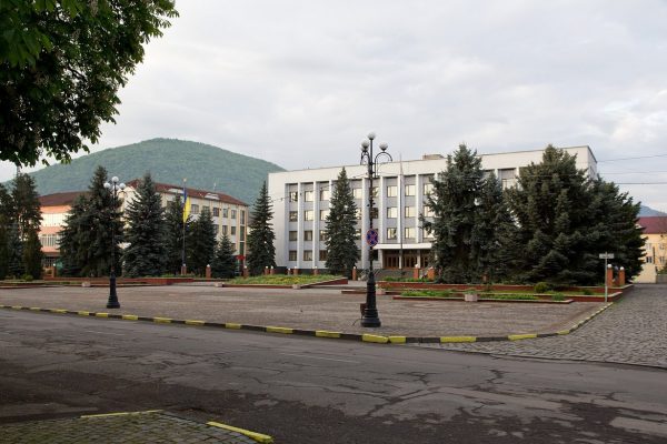 Тячів на Закарпатті, архівне фото